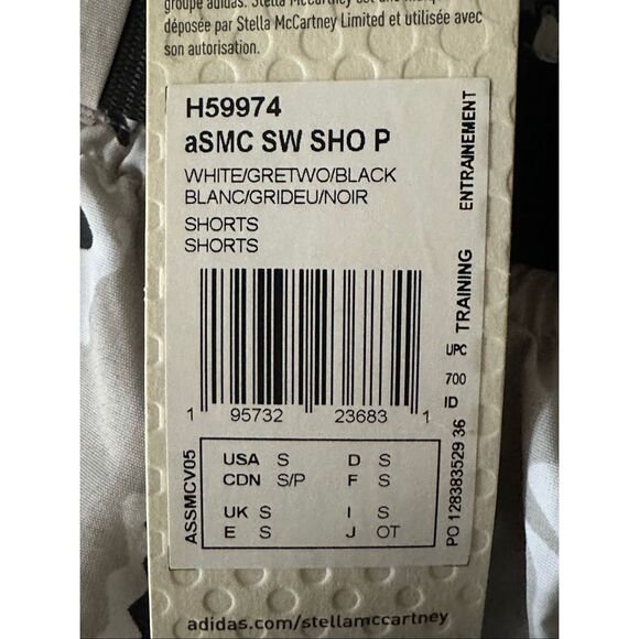 ADIDAS BY STELLA MCCARTNEY Shorts size small.              C - Picture 7 of 9